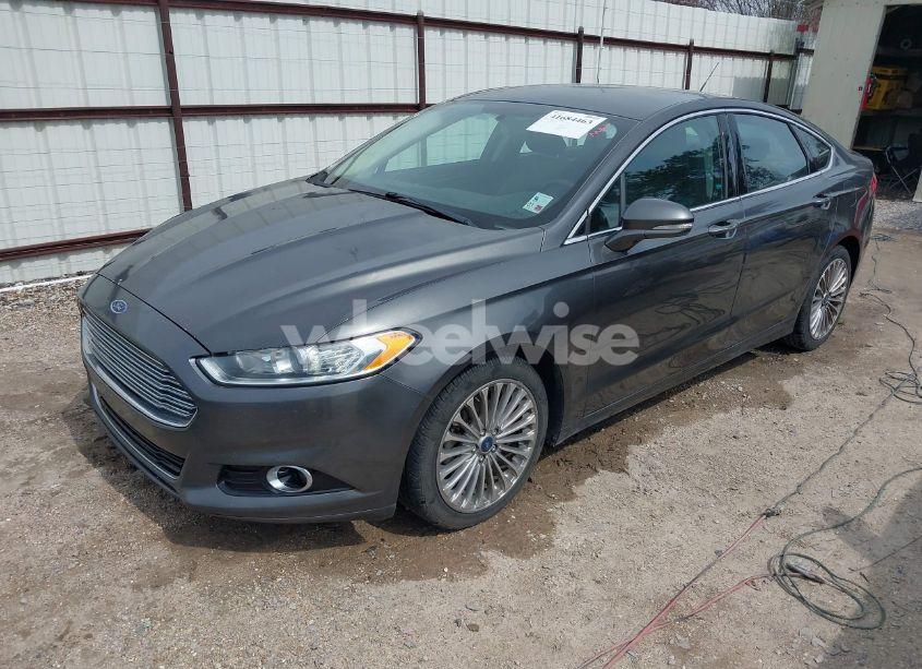 Photo 2 of 2016 Ford Fusion TITANIUM (VIN 3FA6P0K9XGR198085)
