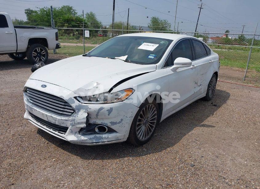 Photo 2 of 2016 Ford Fusion TITANIUM (VIN 3FA6P0K9XGR202832)