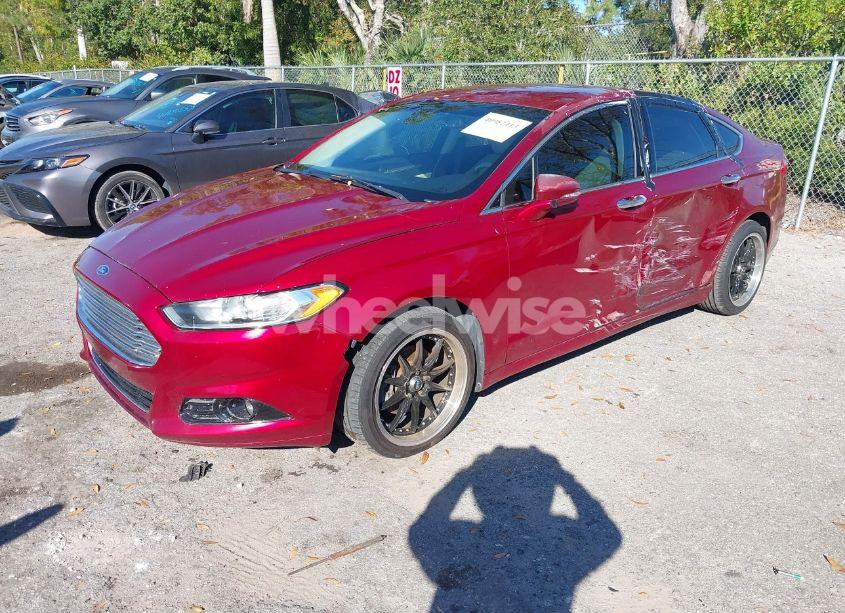 Photo 2 of 2016 Ford Fusion TITANIUM (VIN 3FA6P0K9XGR237113)
