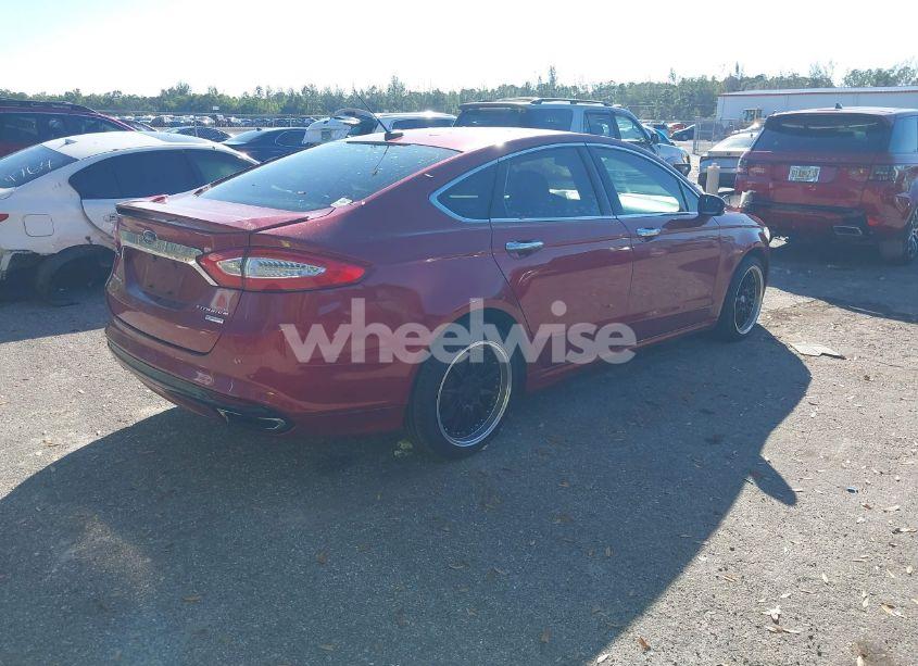 Photo 4 of 2016 Ford Fusion TITANIUM (VIN 3FA6P0K9XGR237113)