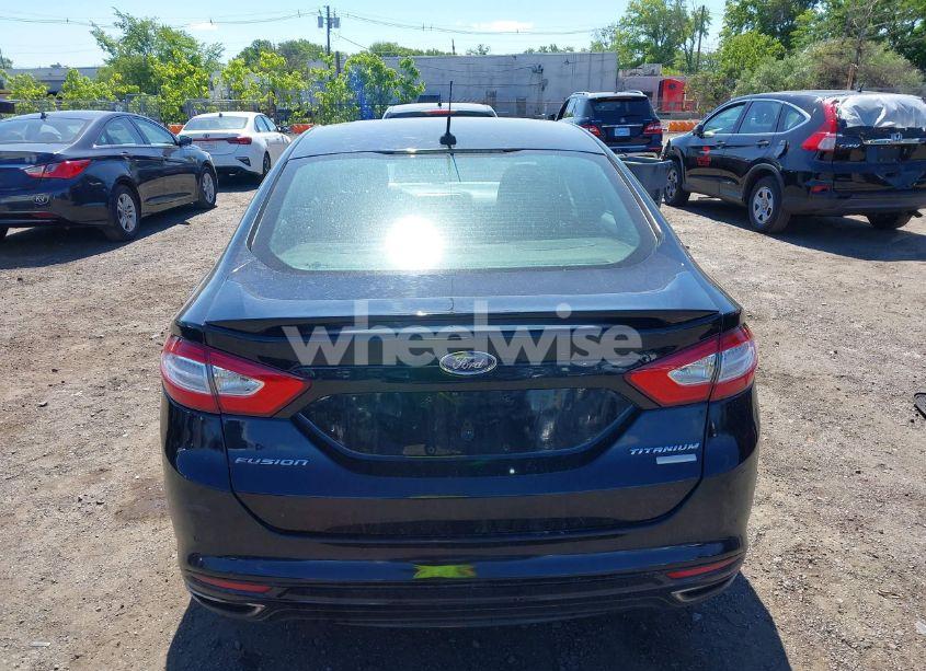 Photo 16 of 2016 Ford Fusion TITANIUM (VIN 3FA6P0K9XGR292855)