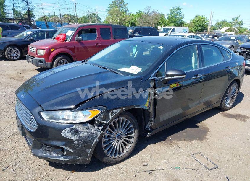 Photo 2 of 2016 Ford Fusion TITANIUM (VIN 3FA6P0K9XGR292855)
