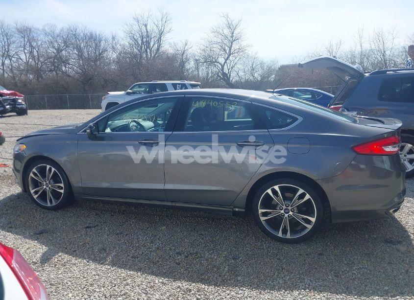 Photo 14 of 2017 Ford Fusion TITANIUM (VIN 3FA6P0K9XHR107379)