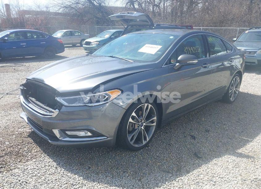 Photo 2 of 2017 Ford Fusion TITANIUM (VIN 3FA6P0K9XHR107379)