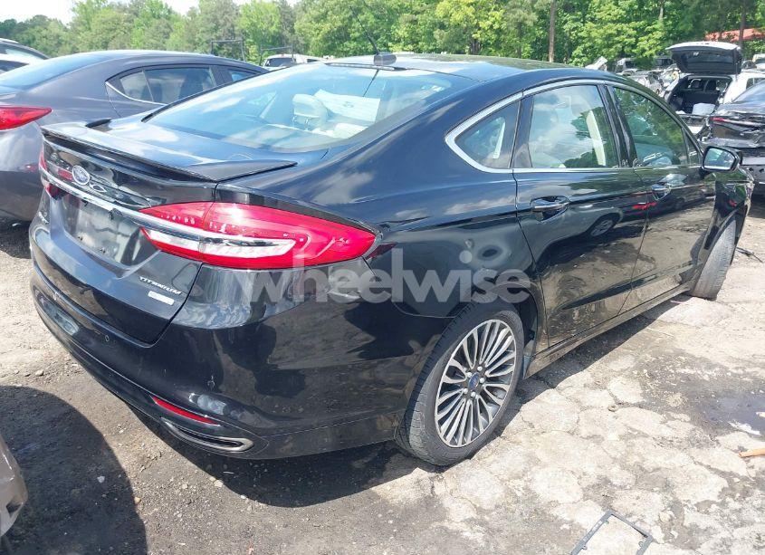Photo 4 of 2017 Ford Fusion TITANIUM (VIN 3FA6P0K9XHR115126)