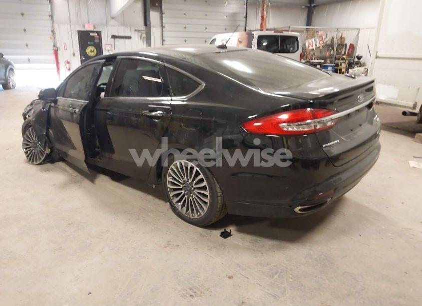 Photo 3 of 2017 Ford Fusion TITANIUM (VIN 3FA6P0K9XHR130564)