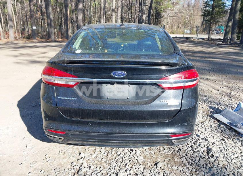 Photo 16 of 2017 Ford Fusion TITANIUM (VIN 3FA6P0K9XHR130886)