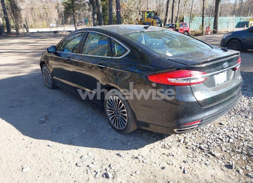 Photo 3 of 2017 Ford Fusion TITANIUM (VIN 3FA6P0K9XHR130886)
