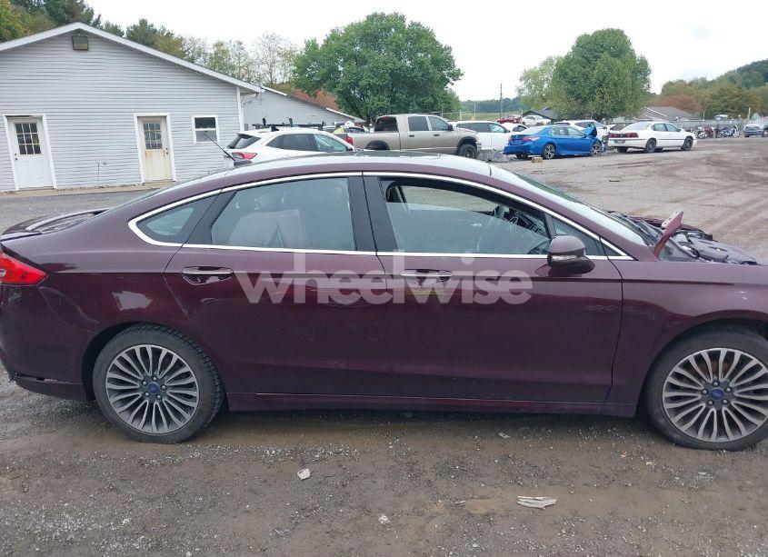 Photo 13 of 2017 Ford Fusion TITANIUM (VIN 3FA6P0K9XHR138938)