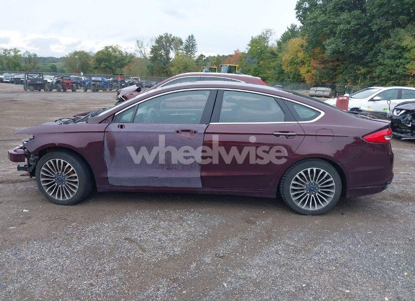 Photo 14 of 2017 Ford Fusion TITANIUM (VIN 3FA6P0K9XHR138938)