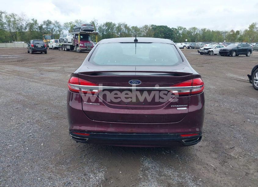 Photo 16 of 2017 Ford Fusion TITANIUM (VIN 3FA6P0K9XHR138938)
