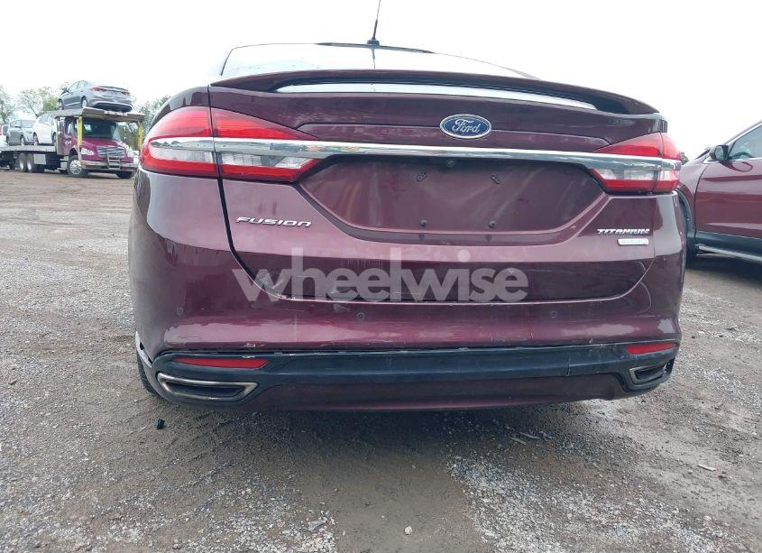 Photo 19 of 2017 Ford Fusion TITANIUM (VIN 3FA6P0K9XHR138938)