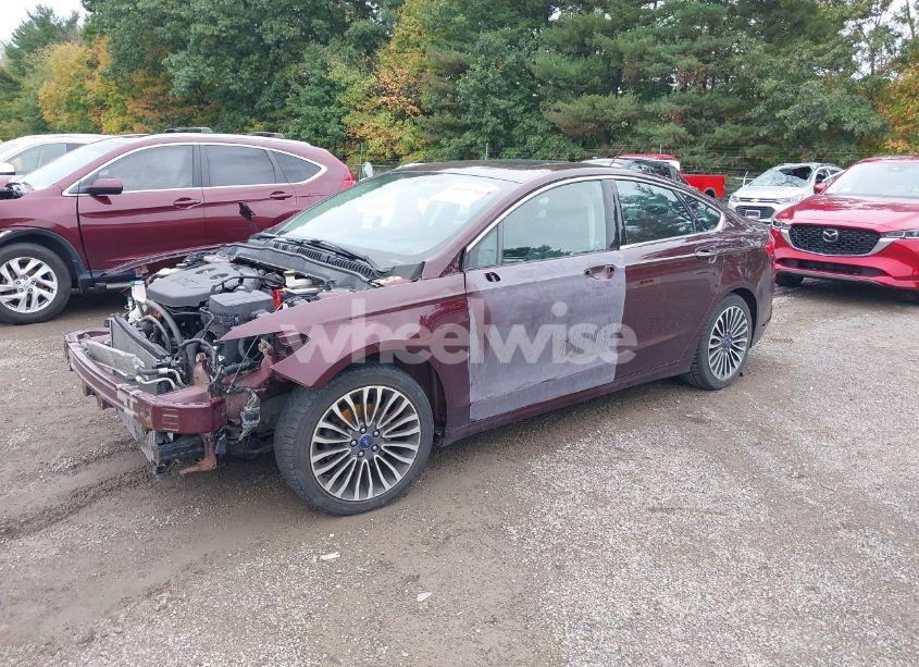 Photo 2 of 2017 Ford Fusion TITANIUM (VIN 3FA6P0K9XHR138938)