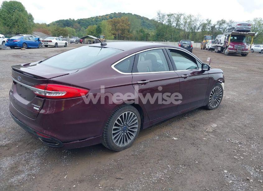 Photo 4 of 2017 Ford Fusion TITANIUM (VIN 3FA6P0K9XHR138938)