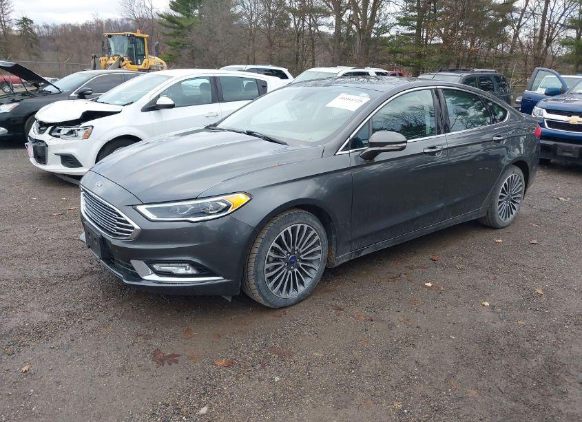 Photo 2 of 2017 Ford Fusion TITANIUM (VIN 3FA6P0K9XHR194023)