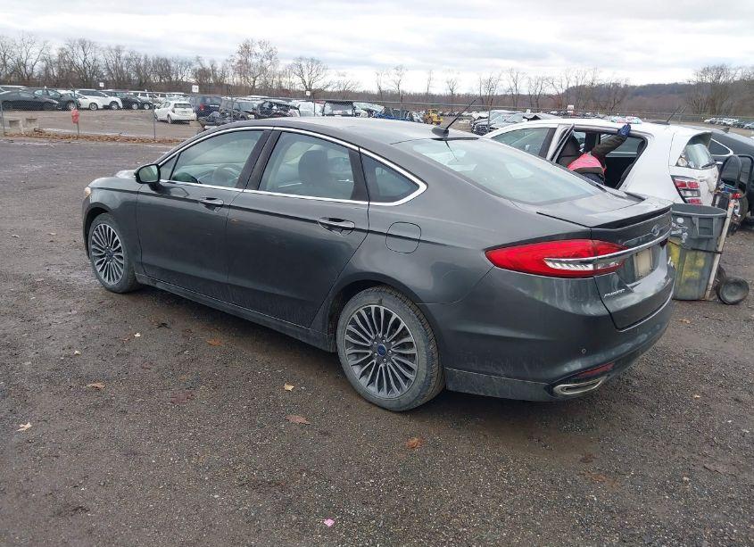 Photo 3 of 2017 Ford Fusion TITANIUM (VIN 3FA6P0K9XHR194023)