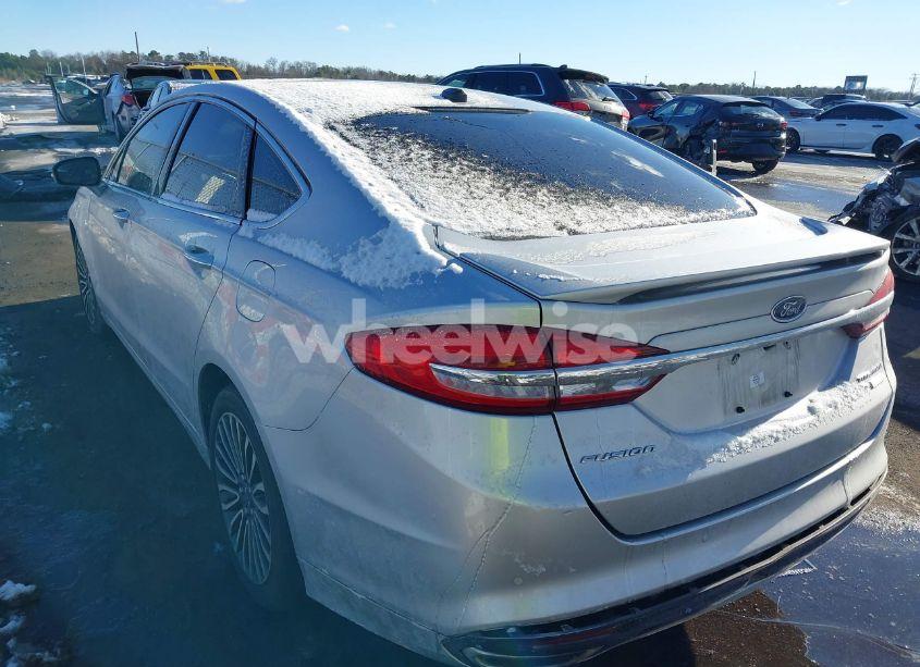 Photo 3 of 2017 Ford Fusion TITANIUM (VIN 3FA6P0K9XHR281095)