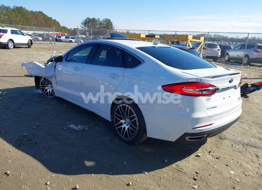 Photo 3 of 2020 Ford Fusion TITANIUM (VIN 3FA6P0K9XLR131657)