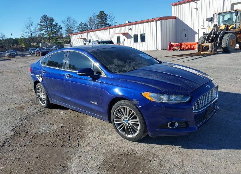 2013 Ford Fusion HYBRID SE (VIN 3FA6P0LU0DR161562) main photo