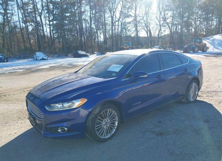 Photo 2 of 2013 Ford Fusion HYBRID SE (VIN 3FA6P0LU0DR161562)