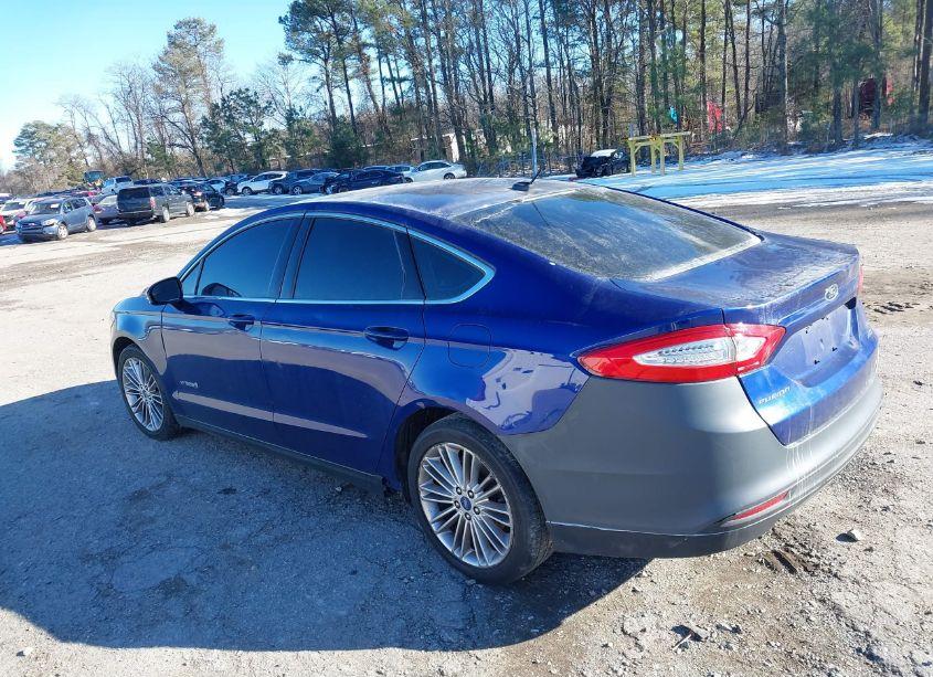 Photo 3 of 2013 Ford Fusion HYBRID SE (VIN 3FA6P0LU0DR161562)