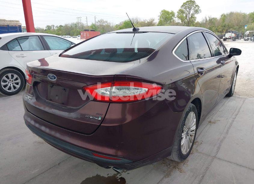 Photo 4 of 2013 Ford Fusion HYBRID SE (VIN 3FA6P0LU0DR174862)