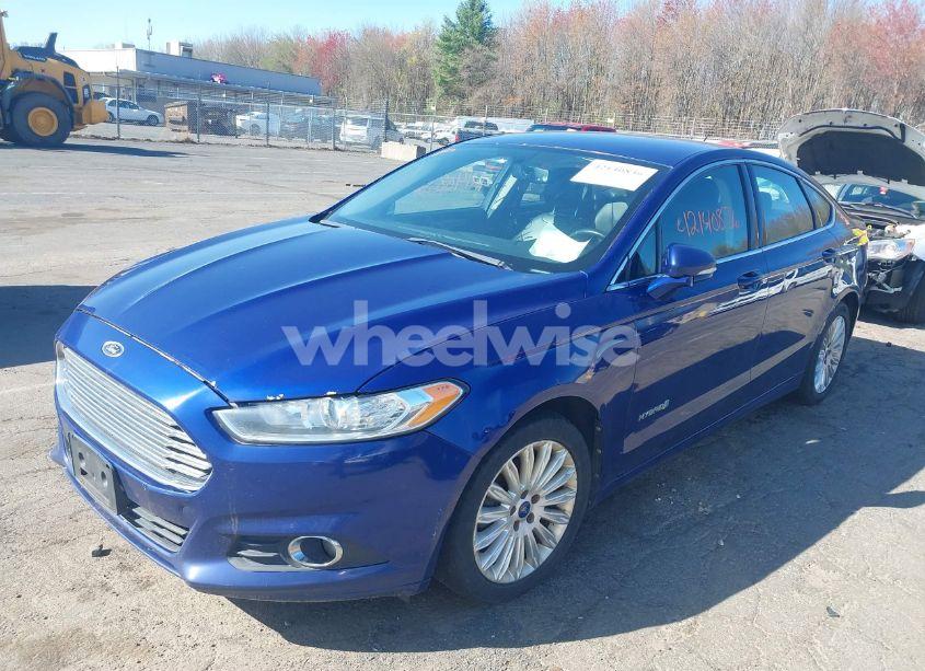 Photo 2 of 2013 Ford Fusion HYBRID SE (VIN 3FA6P0LU0DR254971)