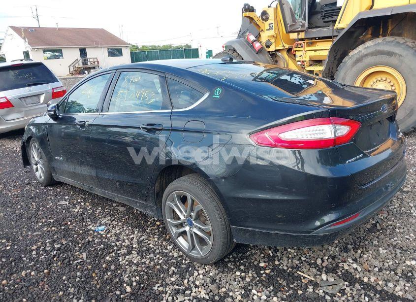 Photo 3 of 2015 Ford Fusion HYBRID SE (VIN 3FA6P0LU0FR229409)
