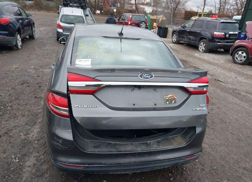 Photo 15 of 2017 Ford Fusion HYBRID SE (VIN 3FA6P0LU0HR233348)
