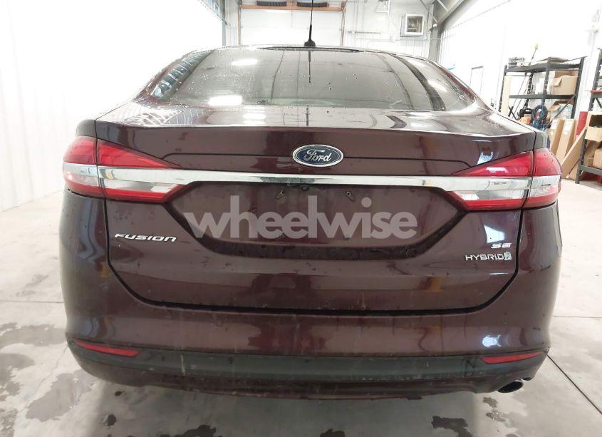 Photo 16 of 2017 Ford Fusion HYBRID SE (VIN 3FA6P0LU0HR305889)