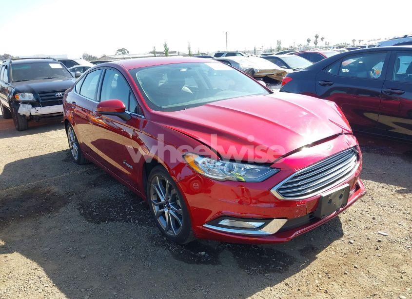 2017 Ford Fusion HYBRID SE (VIN 3FA6P0LU0HR313233) main photo