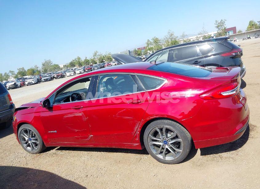 Photo 14 of 2017 Ford Fusion HYBRID SE (VIN 3FA6P0LU0HR313233)