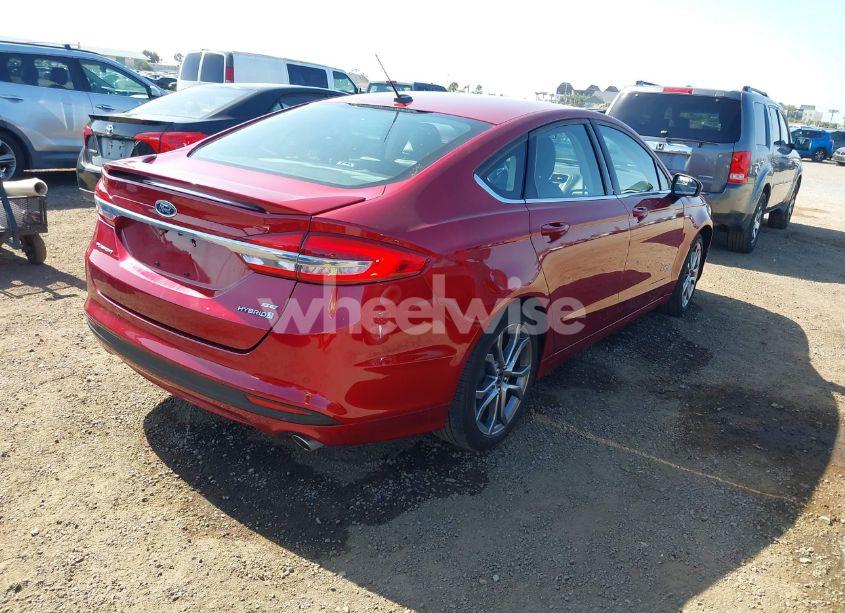 Photo 4 of 2017 Ford Fusion HYBRID SE (VIN 3FA6P0LU0HR313233)