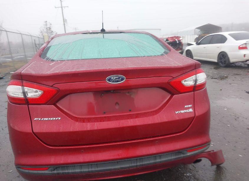Photo 16 of 2016 Ford Fusion HYBRID SE (VIN 3FA6P0LU1GR351567)