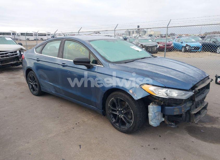 2018 Ford Fusion HYBRID SE (VIN 3FA6P0LU1JR102418) main photo