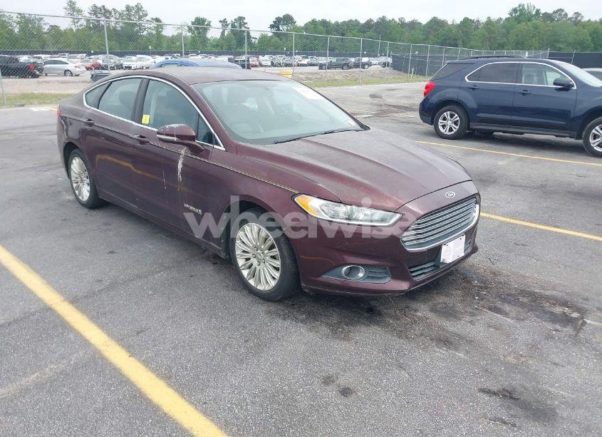 2013 Ford Fusion HYBRID SE (VIN 3FA6P0LU2DR178539) main photo