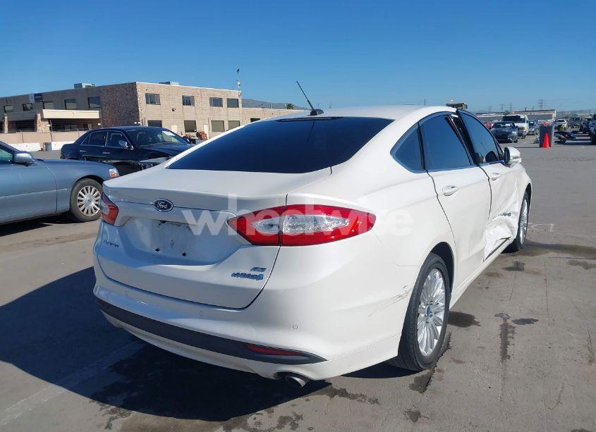 Photo 4 of 2014 Ford Fusion HYBRID SE (VIN 3FA6P0LU2ER170460)