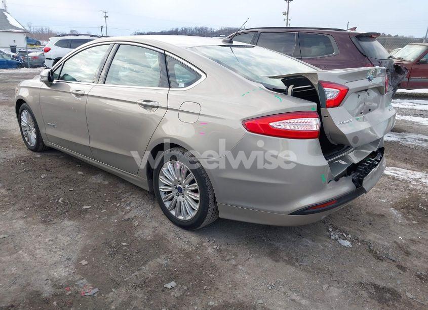 Photo 3 of 2015 Ford Fusion HYBRID SE (VIN 3FA6P0LU2FR265621)