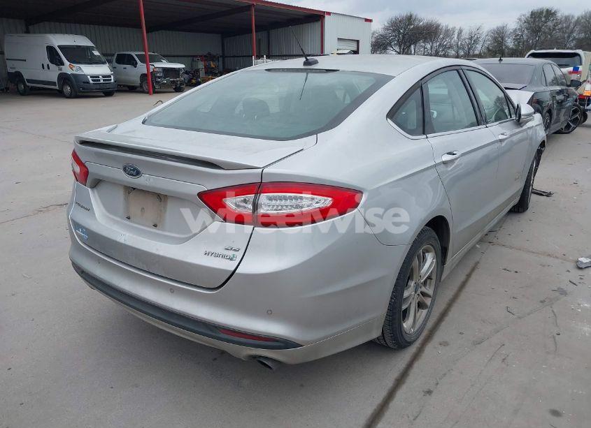 Photo 4 of 2016 Ford Fusion HYBRID SE (VIN 3FA6P0LU2GR340755)