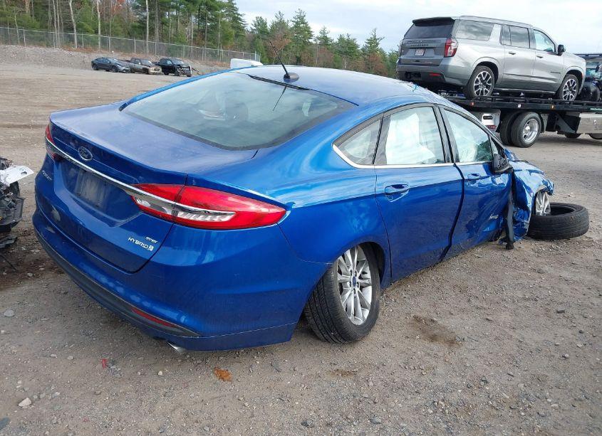 Photo 4 of 2017 Ford Fusion HYBRID SE (VIN 3FA6P0LU2HR357198)