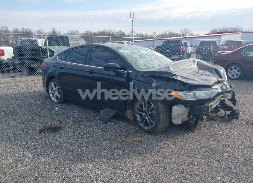 2017 Ford Fusion HYBRID SE (VIN 3FA6P0LU2HR373935) main photo