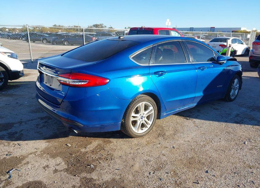 Photo 4 of 2018 Ford Fusion HYBRID SE (VIN 3FA6P0LU2JR102900)