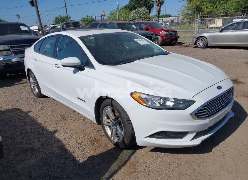2018 Ford Fusion HYBRID SE (VIN 3FA6P0LU2JR155483) main photo