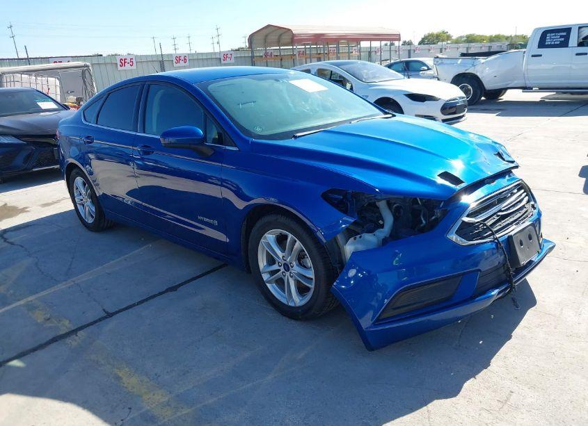 2018 Ford Fusion HYBRID SE (VIN 3FA6P0LU2JR245197) main photo