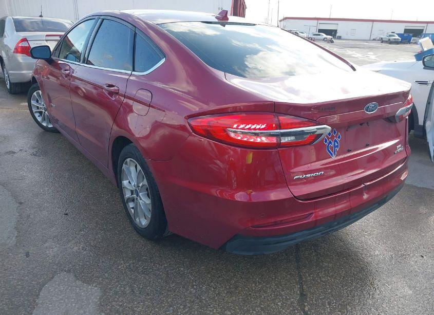 Photo 3 of 2019 Ford Fusion HYBRID SE (VIN 3FA6P0LU2KR206188)