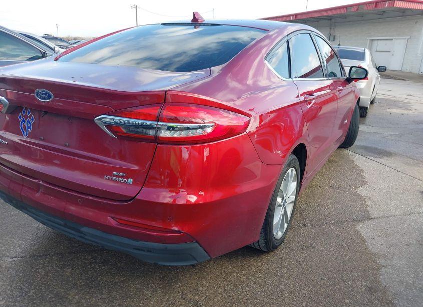Photo 4 of 2019 Ford Fusion HYBRID SE (VIN 3FA6P0LU2KR206188)
