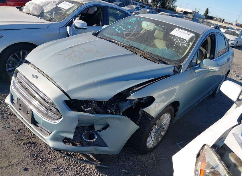 Photo 2 of 2013 Ford Fusion HYBRID SE (VIN 3FA6P0LU3DR254348)