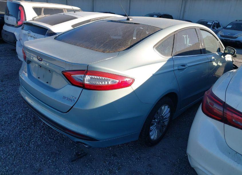 Photo 4 of 2013 Ford Fusion HYBRID SE (VIN 3FA6P0LU3DR254348)