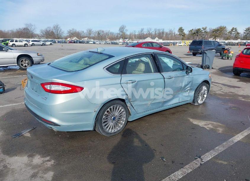 Photo 4 of 2014 Ford Fusion HYBRID SE (VIN 3FA6P0LU3ER128086)