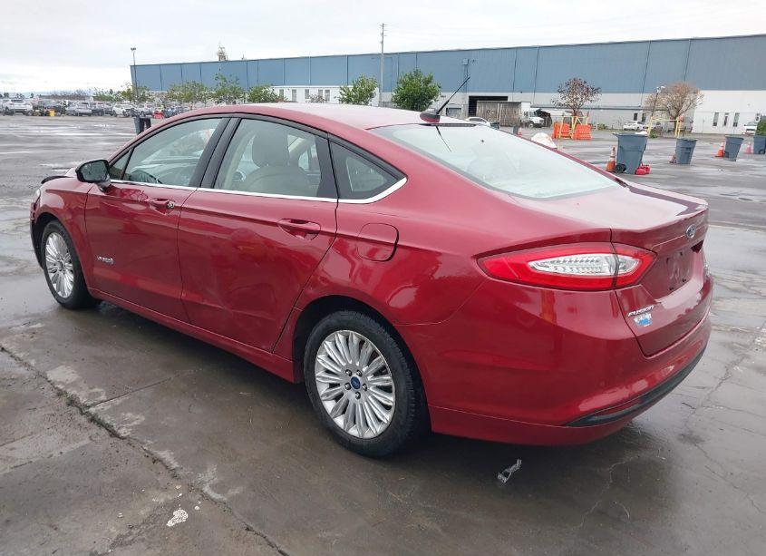 Photo 3 of 2014 Ford Fusion HYBRID SE (VIN 3FA6P0LU3ER189292)